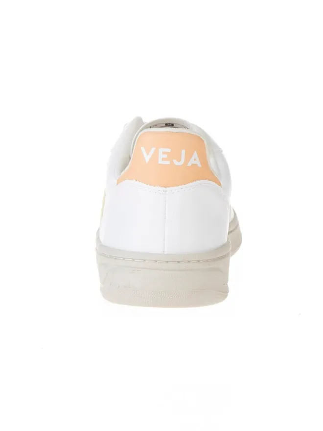Veja Sneakers^Sneakers "V 10" in Weiß/ Orange