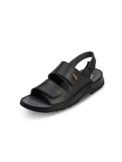 Softnappaleder Sandalen in schwarz>VITAFORM Hot