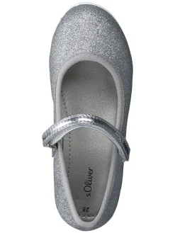 Spangebalerrinas in Silber><noscript><img width=