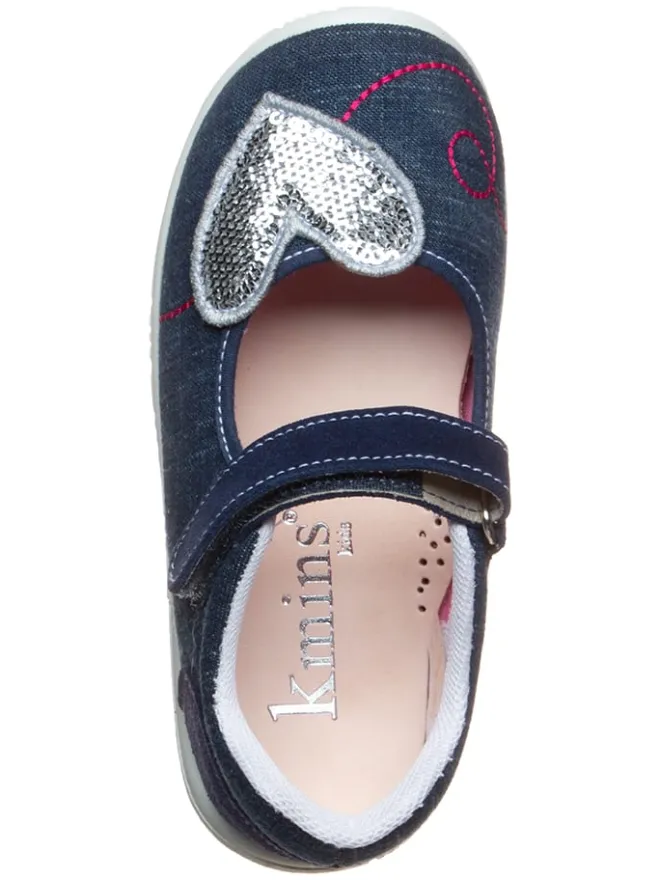 Spangenballerinas in Dunkelblau>kmins Discount