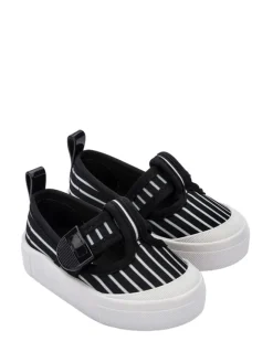 Melissa Halbschuhe|Ballerinas^Spangenballerinas in Schwarz/ Weiß
