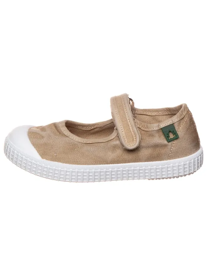 Spangenballerinas "Siringa" in Khaki>El Naturalista Hot