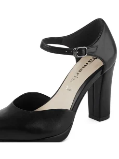 Tamaris Pumps^Spangenpumps in Schwarz