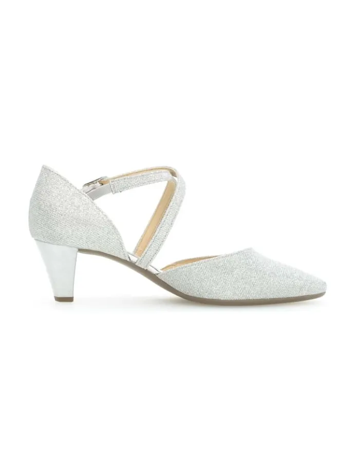Spangenpumps in silber>Gabor Online