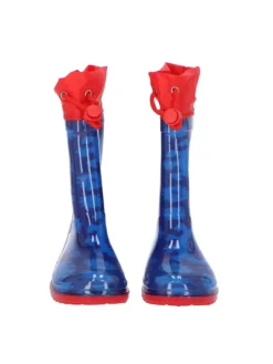 Spiderman Gummistiefel|Gummistiefel^Regenstiefel Wasserdichte Outdoor-Gummistiefel in Blau
