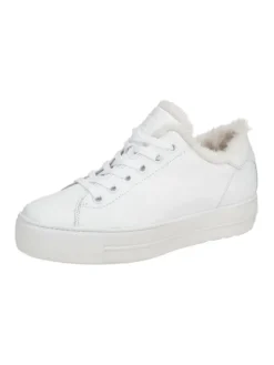 Sportliche Schnürschuhe in Weiß>Paul Green Discount