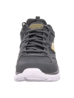 Sportliche Schnürschuhe in Grau><noscript><img width=
