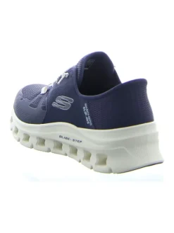 Sportliche Slipper in Blau><noscript><img width=