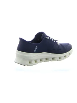 Sportliche Slipper in Blau><noscript><img width=