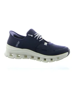Sportliche Slipper in Blau><noscript><img width=