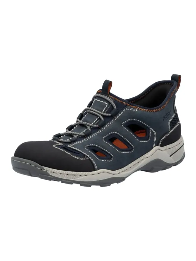 rieker Halbschuhe^Sportliche Slipper in Blau