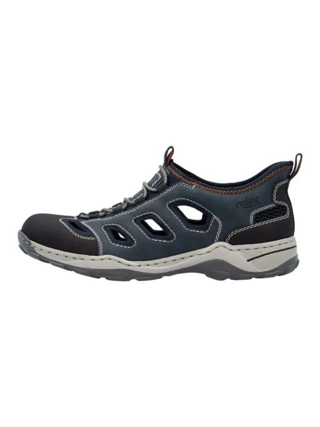 rieker Halbschuhe^Sportliche Slipper in Blau