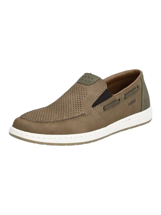 rieker Halbschuhe^Sportliche Slipper in Braun
