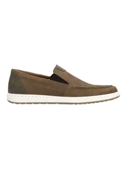 rieker Halbschuhe^Sportliche Slipper in Braun
