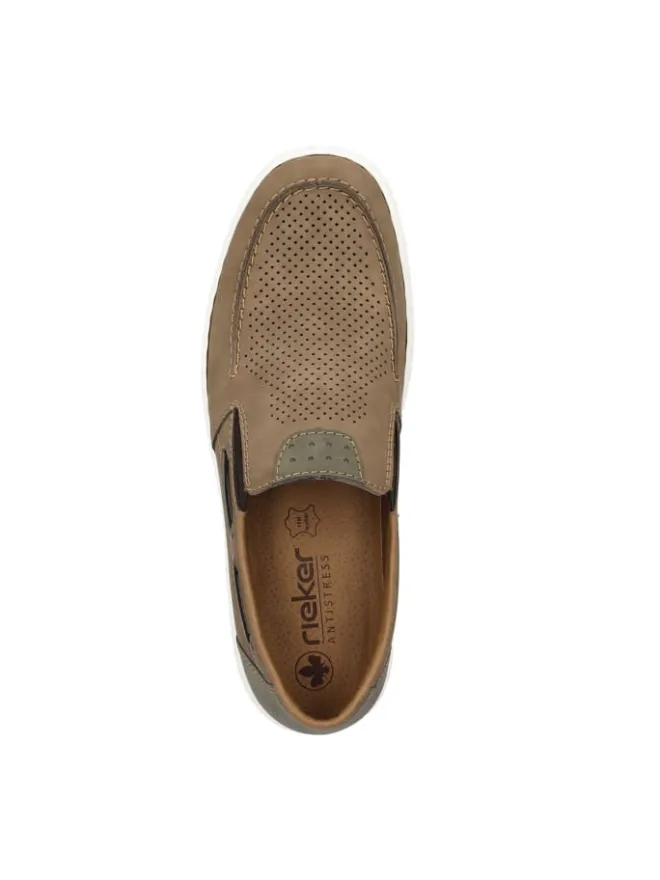 rieker Halbschuhe^Sportliche Slipper in Braun