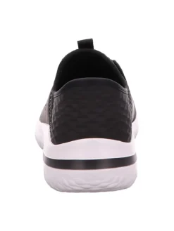 Sportliche Slipper in Schwarz><noscript><img width=