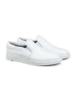 LLOYD Halbschuhe^Sportliche Slipper in Weiß