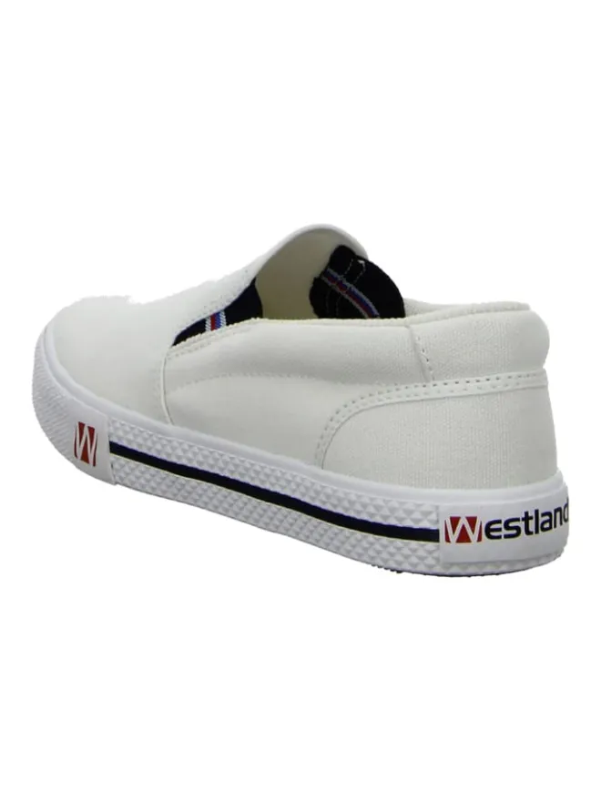 Sportliche Slipper in Weiß>WESTLAND Outlet