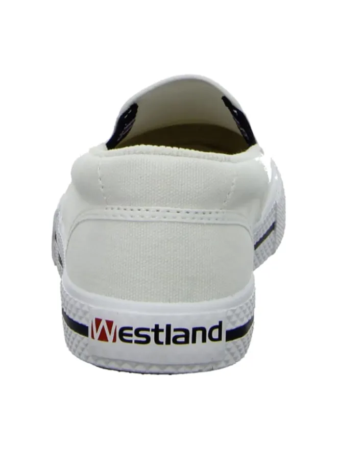 Sportliche Slipper in Weiß>WESTLAND Outlet