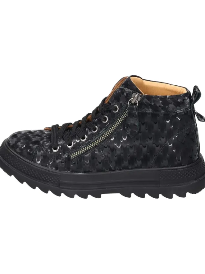 Sportliche Stiefeletten in schwarz>Piazza New