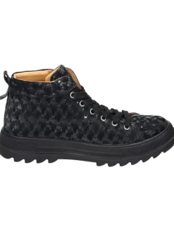 Sportliche Stiefeletten in schwarz><noscript><img width=
