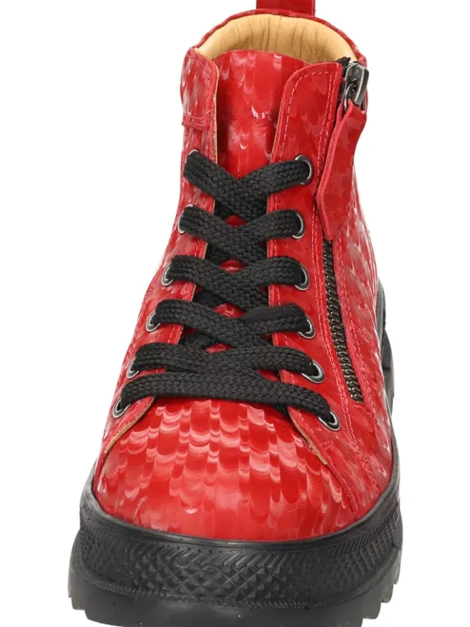 Sportliche Stiefeletten in rot>Piazza Best