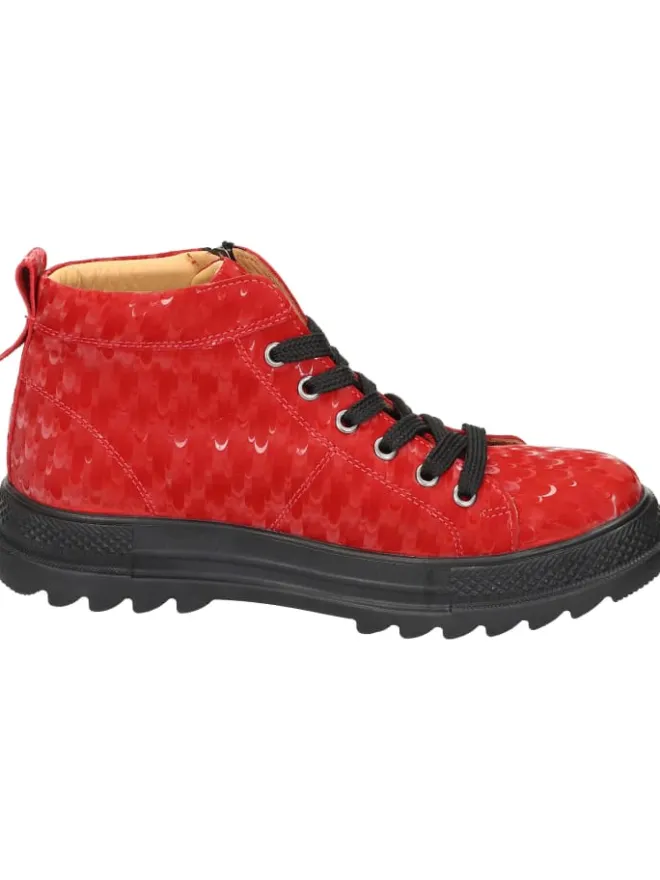 Sportliche Stiefeletten in rot>Piazza Best