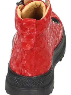 Sportliche Stiefeletten in rot><noscript><img width=