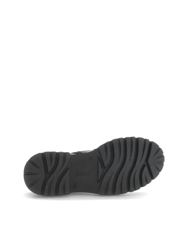 Sportliche Stiefeletten in schwarz>Gabor