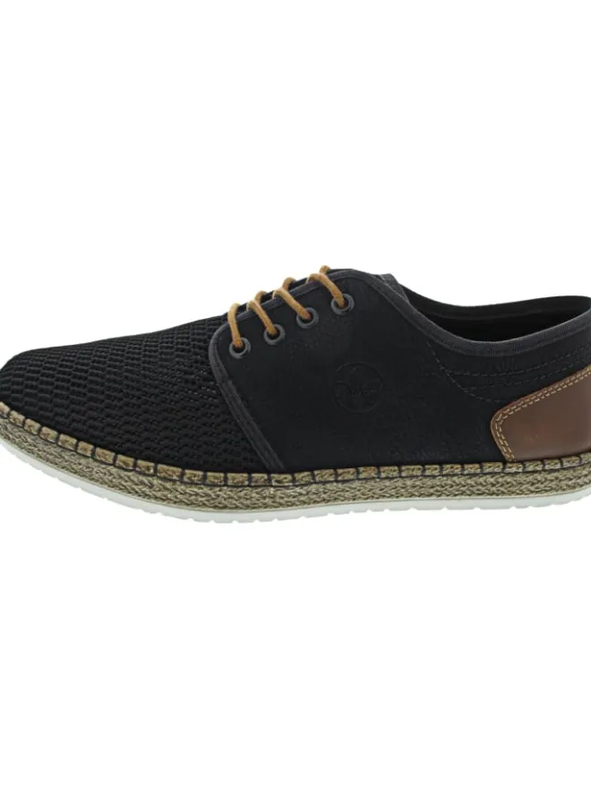 rieker Schnürschuhe^sportlicher Schnürer Schwarz
