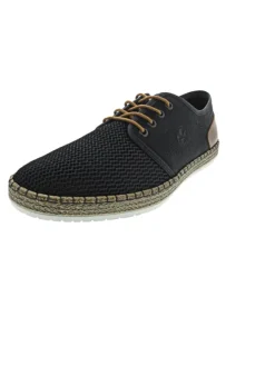 rieker Schnürschuhe^sportlicher Schnürer Schwarz