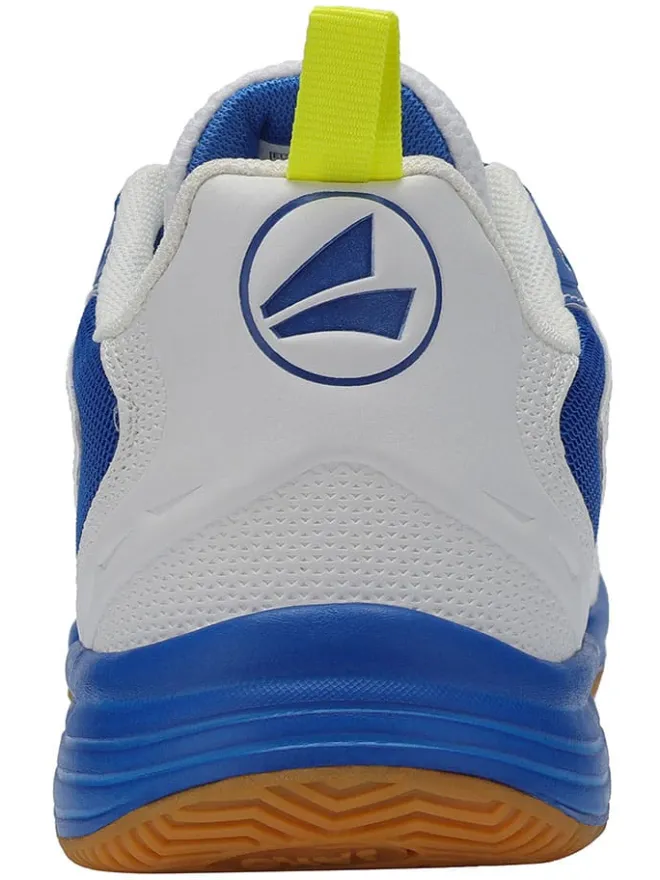 Jako Sportschuhe|Outdoor- & Sportschuhe·Trainings- & Sportschuhe^Sportschuhe "Gitter" in Weiß/ Blau/ Gelb