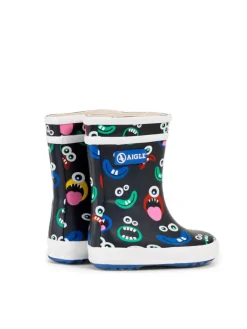 AIGLE Gummistiefel^Stiefel Baby Flac Theme Monsters in bunt-kombi