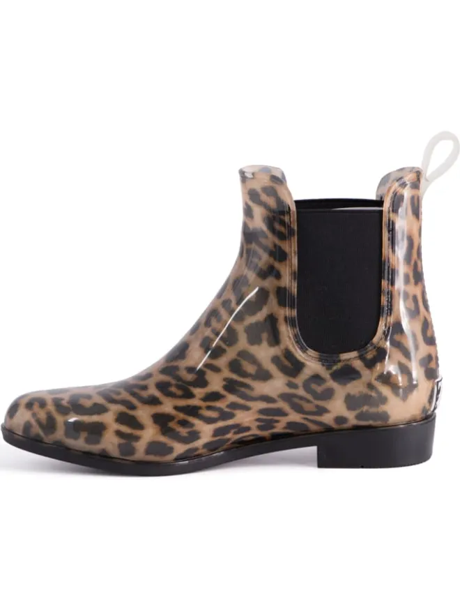 Aus Wooli Gummistiefel^Stiefel Doublebay in Leopard
