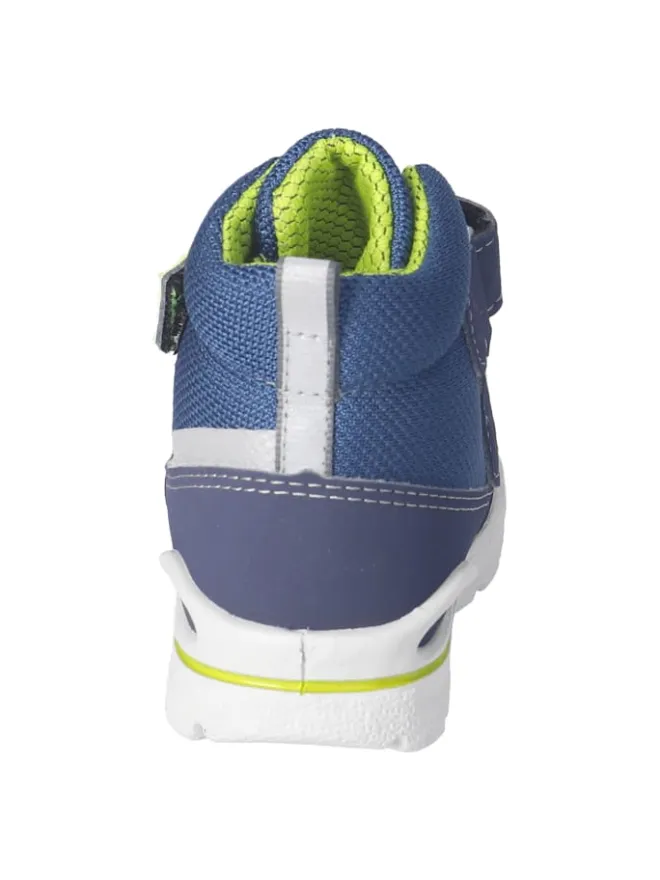 Ricosta Stiefeletten·Hohe Stiefeletten^Stiefel FLORI in blau/kombi