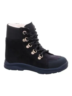 Däumling Krabbelschuhe^Stiefel in Schwarz