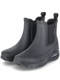 Skechers Gummistiefel^Stiefel in schwarz