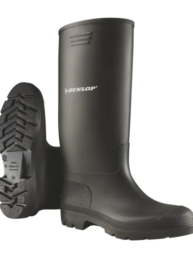 Stiefel Pricemastor lang in schwarz>Dunlop Sale