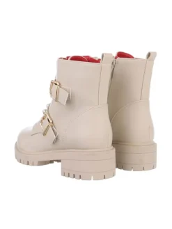 Stiefelette in Beige><noscript><img width=