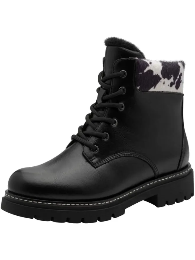Marco Tozzi Stiefeletten^Stiefelette in BLACK COMB