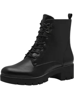 Tamaris Stiefeletten^Stiefelette in BLACK MATT struc.