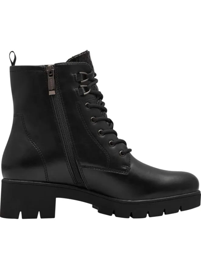 Tamaris Stiefeletten^Stiefelette in BLACK MATT struc.