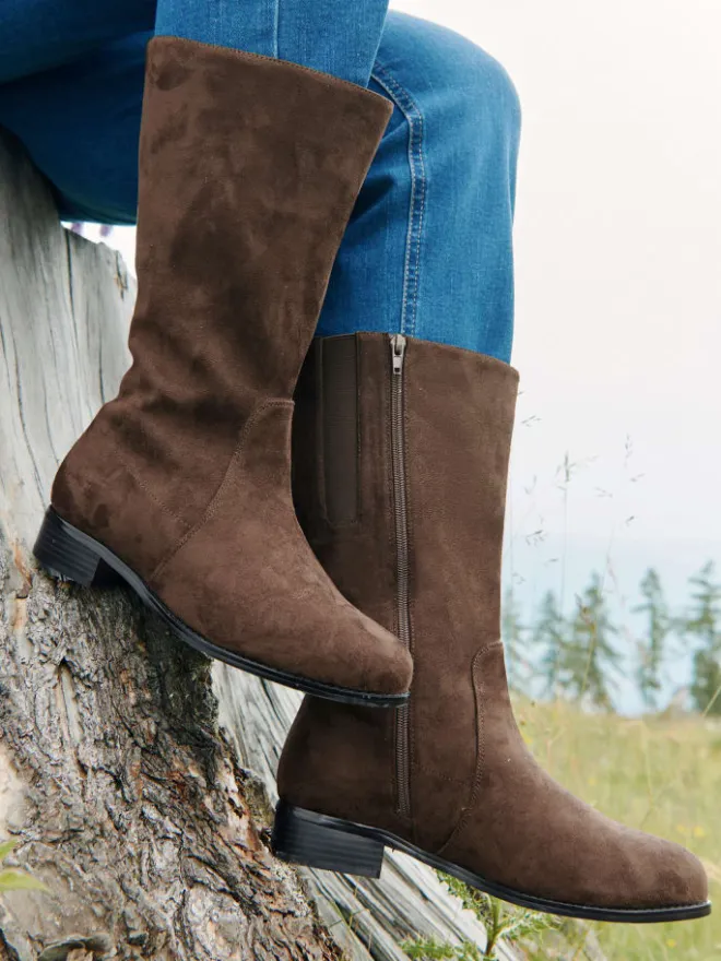 Stiefelette in braun>sheego Online