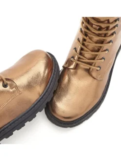 LASCANA Stiefeletten^Stiefelette in bronzefarben