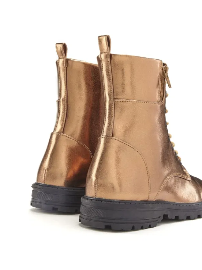 LASCANA Stiefeletten^Stiefelette in bronzefarben