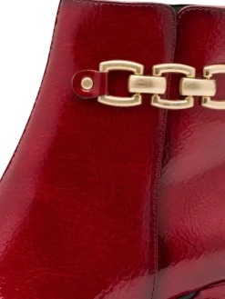 Stiefelette in DK.RED PAT.><noscript><img width=