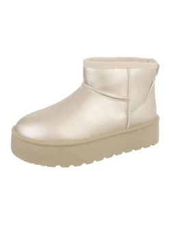 Ital-Design Stiefeletten·Hohe Stiefeletten^Stiefelette in Gold