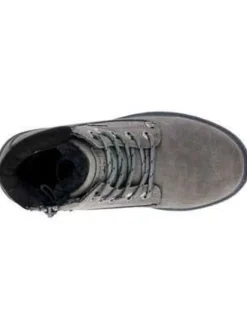 Stiefelette in grau><noscript><img width=