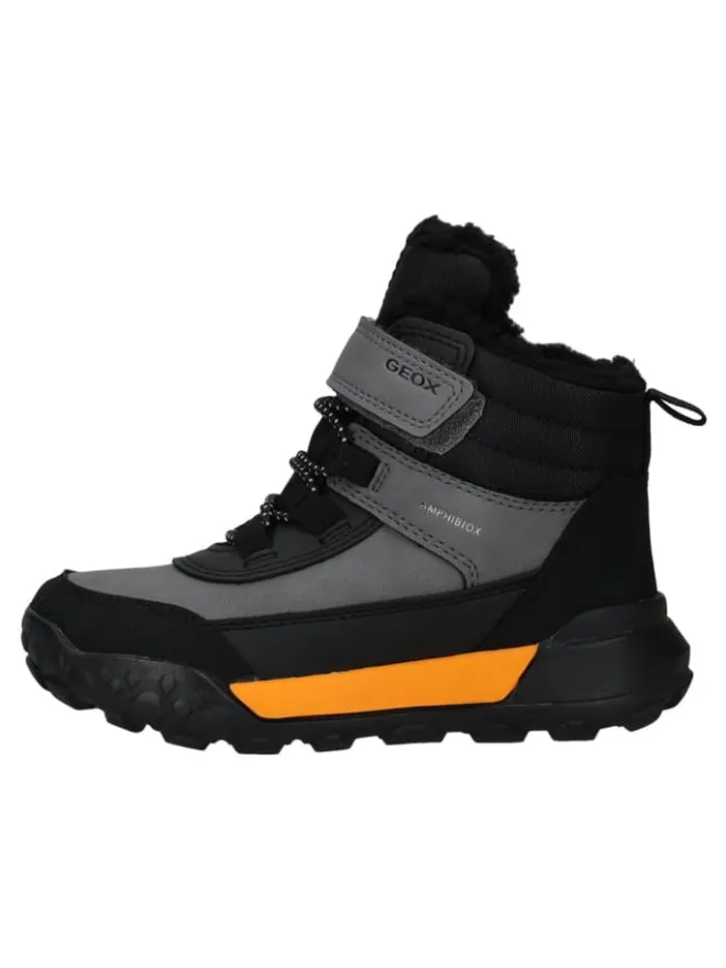 Stiefelette in Grau/Orange>Geox Hot