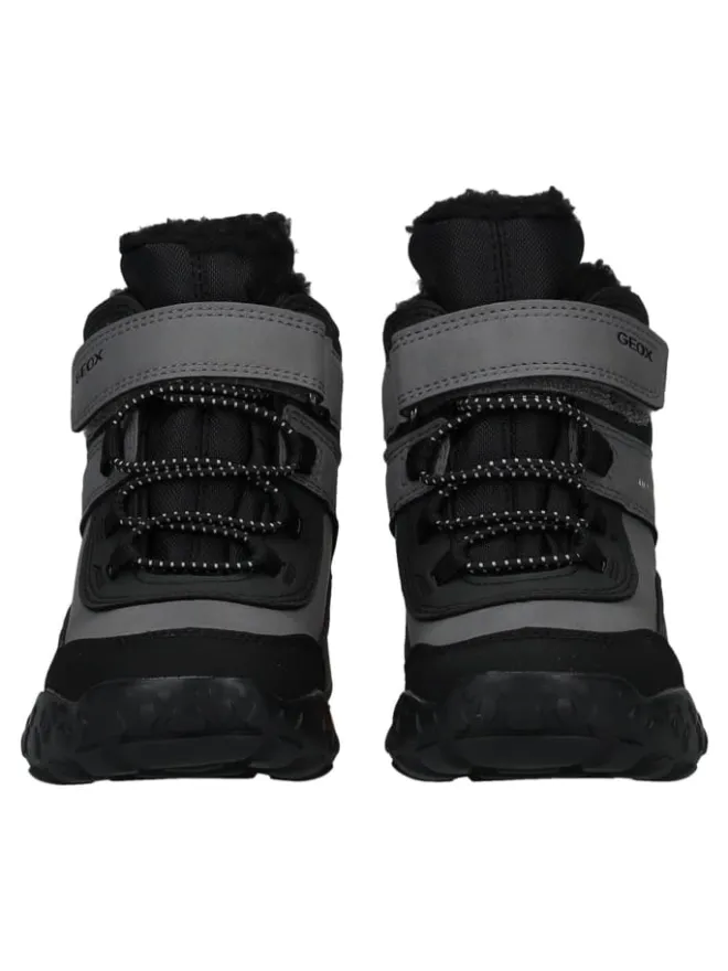 Stiefelette in Grau/Orange>Geox Hot